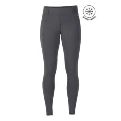 Kerrits Women's Power Stretch Knee Patch Pocket Tights - Shadow