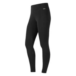 Kerrits Women's Power Stretch Knee Patch Pocket Tights - Black -Horse Rider Wear 577718 800 800