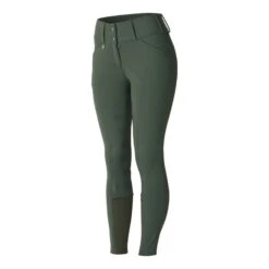 Horze Women's Grand Prix Full Seat Breeches - Thyme Green 7 Horze Women's Grand Prix Full Seat Breeches - Thyme Green -Horse Rider Wear 581191 800 800