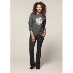 EQL Women's Warm Up Bootcut Tight - Black -Horse Rider Wear 581827 800 800