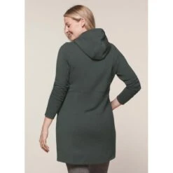 EQL Women's Weekender Fleece Hoodie Dress - Spruce -Horse Rider Wear 582354 800 800