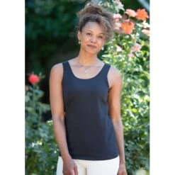 EQL Women's Organic Cotton Tank - Black 13 EQL Women's Organic Cotton Tank - Black -Horse Rider Wear 582527 800 800