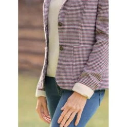 EQL Women's Hackney Check Blazer - Multi -Horse Rider Wear 582545 800 800