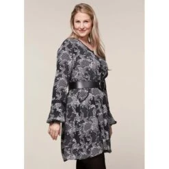 EQL Women's Ecovero Boheme Tunic Dress - Black Patchwork Paisley 8 EQL Women's Ecovero Boheme Tunic Dress - Black Patchwork Paisley -Horse Rider Wear 582616 800 800