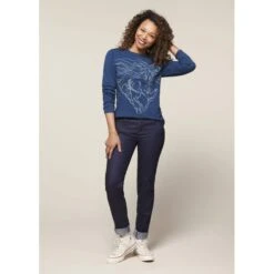 EQL Women's In Motion Jean - Dark Rinse -Horse Rider Wear 585221 800 800