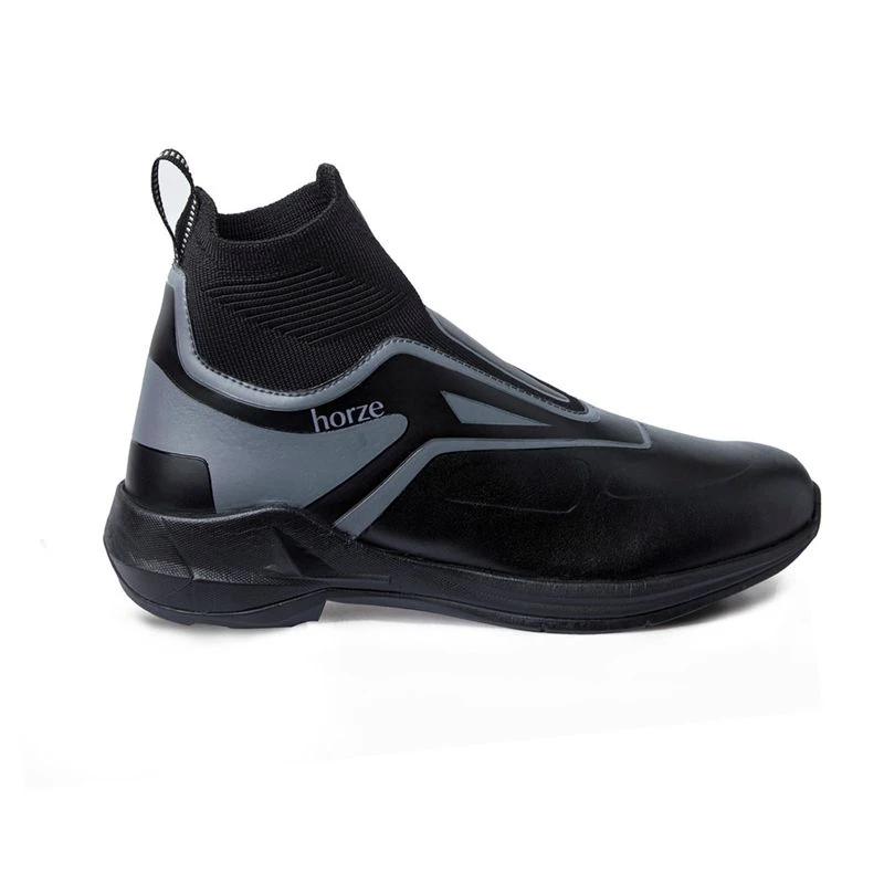 Horze Calgary Mesh Paddock Boots - Black 4 Horze Calgary Mesh Paddock Boots - Black - Image 4