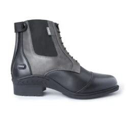 Horze Women's Kilkenny Two-Toned Paddock Boots - Black/Grey 9 Horze Women's Kilkenny Two-Toned Paddock Boots - Black/Grey -Horse Rider Wear 586645 800 800