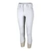 RJ Classics Women's Harper Silicone Knee Patch Breeches - White