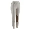 RJ Classics Women's Belmont Mid Rise Side Zip Knee Patch Breeches - Sand
