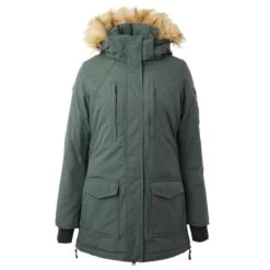 Horze Women's Brooke Long Parka Jacket - Urban Chic