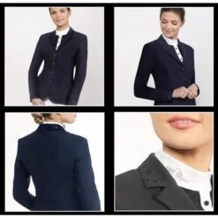 Fair Play Women's Taylor Comfimesh Show Jacket - Black -Horse Rider Wear 592948 800 800