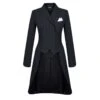 Fair Play Women's Dorothee Shadbelly Coat - Black