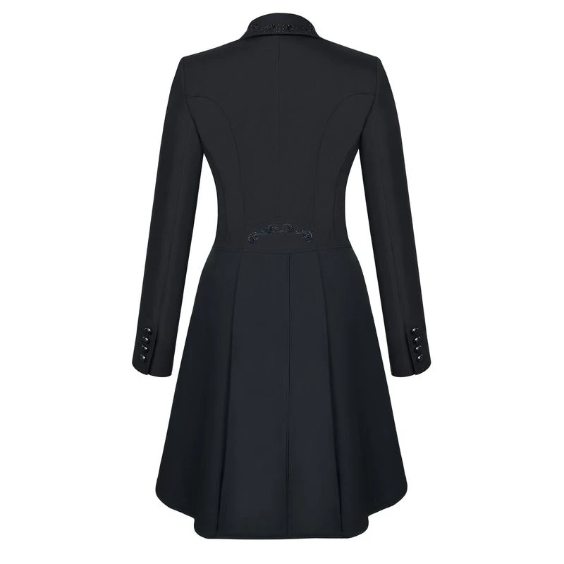Fair Play Women's Dorothee Shadbelly Coat - Black 2 Fair Play Women's Dorothee Shadbelly Coat - Black - Image 2