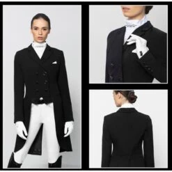 Fair Play Women's Dorothee Shadbelly Coat - Black 7 Fair Play Women's Dorothee Shadbelly Coat - Black -Horse Rider Wear 593055 800 800
