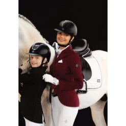 Fair Play Women's Lexim Dressage Short Tailcoat - Burgundy -Horse Rider Wear 593175 800 800
