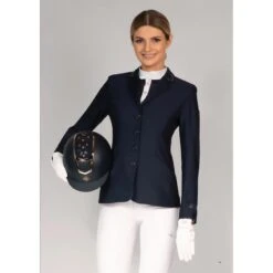 Fair Play Women's Taylor Rose Gold Comfimesh Show Jacket - Navy -Horse Rider Wear 593527 800 800