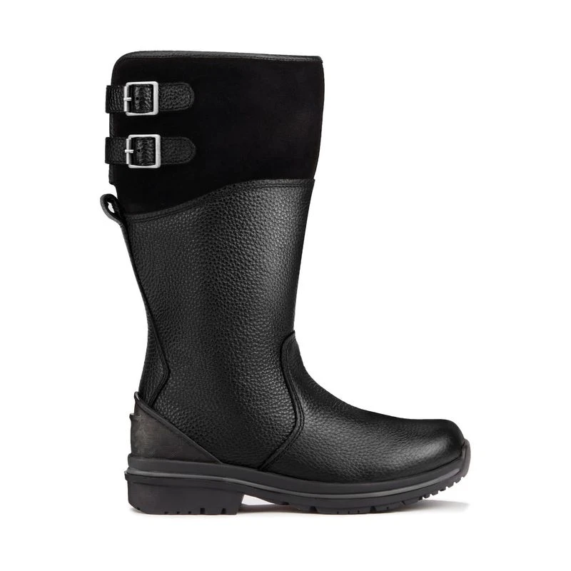 Kerrits Women's Woodstock Waterproof Mid-Calf Pull On Boots - Black/Black 1 Kerrits Women's Woodstock Waterproof Mid-Calf Pull On Boots - Black/Black