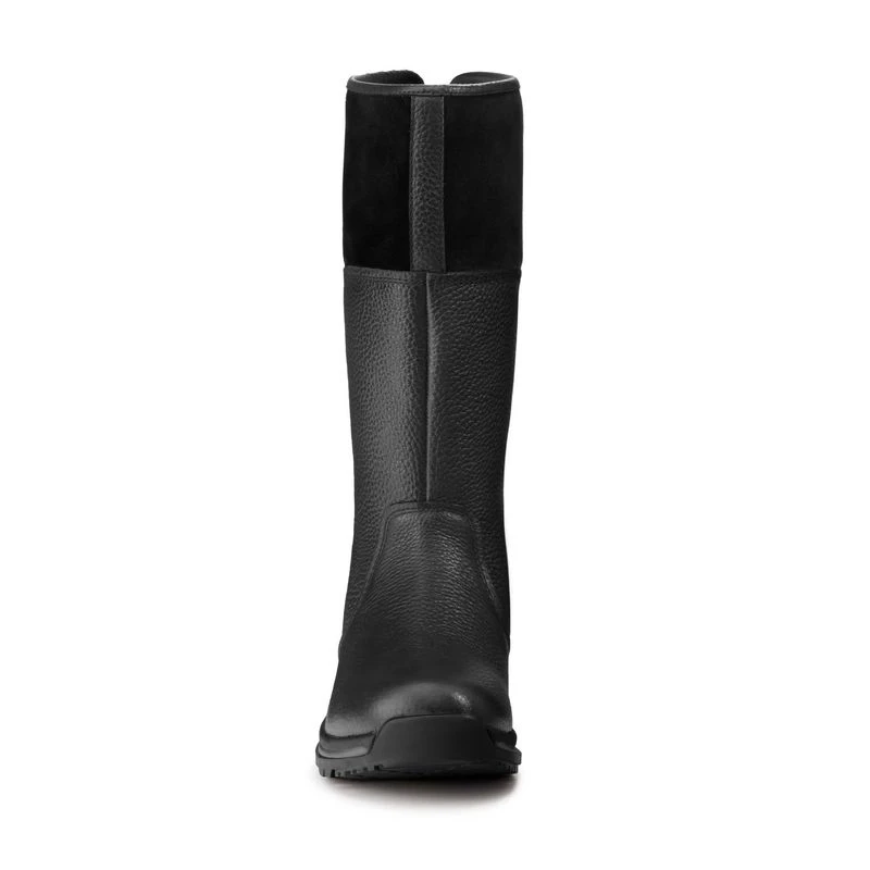 Kerrits Women's Woodstock Waterproof Mid-Calf Pull On Boots - Black/Black 2 Kerrits Women's Woodstock Waterproof Mid-Calf Pull On Boots - Black/Black - Image 2