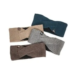 Back On Track Nora Wool Blend Twist Headband - Light Beige 7 Back On Track Nora Wool Blend Twist Headband - Light Beige -Horse Rider Wear 596887 800 800