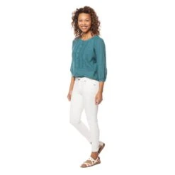 EQL Women's In Motion Cropped Pant - White 6 EQL Women's In Motion Cropped Pant - White -Horse Rider Wear 597657 800 800