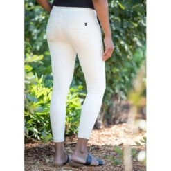 EQL Women's In Motion Cropped Pant - White 7 EQL Women's In Motion Cropped Pant - White -Horse Rider Wear 597658 800 800
