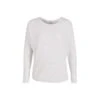 EQL Women's Organic Cotton Mesh Weekender Top - Soft White