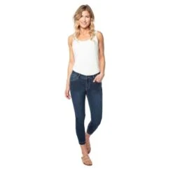 EQL Women's In Motion Cropped Jean - Midnight Wash 6 EQL Women's In Motion Cropped Jean - Midnight Wash -Horse Rider Wear 598718 800 800