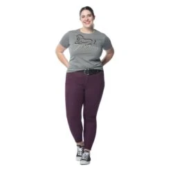 EQL Women's Inspirational Quote T-Shirt - Heather Grey -Horse Rider Wear 599045 800 800