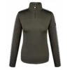 Fair Play Women's Bonnie Half Turtleneck - Olive