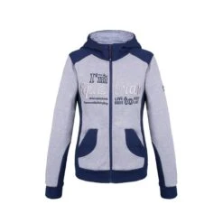 Fair Play Women's Sonia Sweatshirt - Grey/Navy