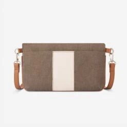 Oughton Vintage Canvas Paddock Crossbody - Timeless Taupe/Caramel 6 Oughton Vintage Canvas Paddock Crossbody - Timeless Taupe/Caramel -Horse Rider Wear 603831 800 800