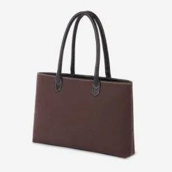 Oughton Half Halt Classic Canvas Handbag - Heritage Brown/Black -Horse Rider Wear 603842 800 800