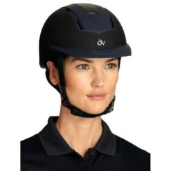 Ovation Extreme Helmet - Black/Navy -Horse Rider Wear 605790 800 800
