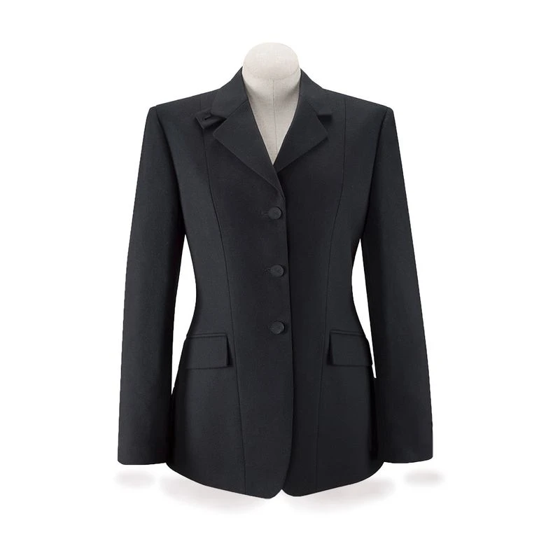 RJ Classics Women's Fairfield Melton Show Coat - Black 1 RJ Classics Women's Fairfield Melton Show Coat - Black