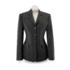 RJ Classics Women's Devon Show Coat - Black Herringbone