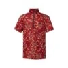 Kerrits Kids' Always Cool Print Ice Fil Short Sleeve Shirt - Ruby Lucky Paisley