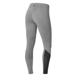 Kerrits Women's Free Style Knee Patch Pocket Tights - Charcoal Heather/Black -Horse Rider Wear 610821 800 800