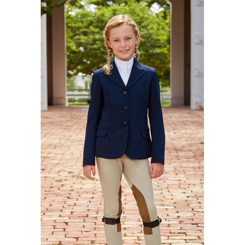 RJ Classics Kids' Skylar Jr 37.5 Grey Label Show Coat - Navy 2 RJ Classics Kids' Skylar Jr 37.5 Grey Label Show Coat - Navy - Image 2