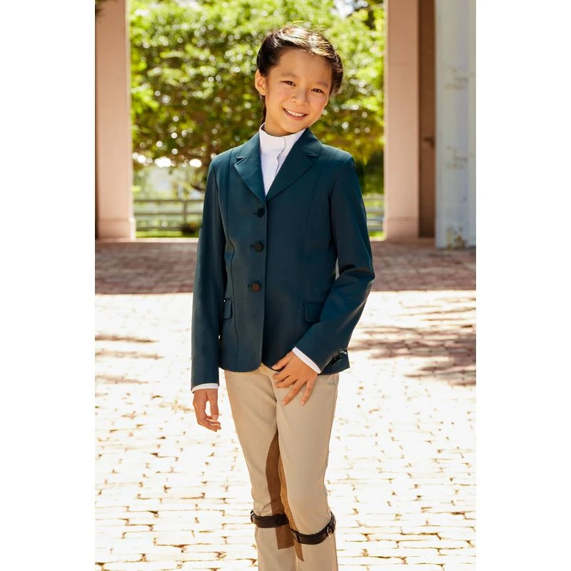 RJ Classics Kids' Skylar Jr 37.5 Grey Label Show Coat - Evergreen 2 RJ Classics Kids' Skylar Jr 37.5 Grey Label Show Coat - Evergreen - Image 2