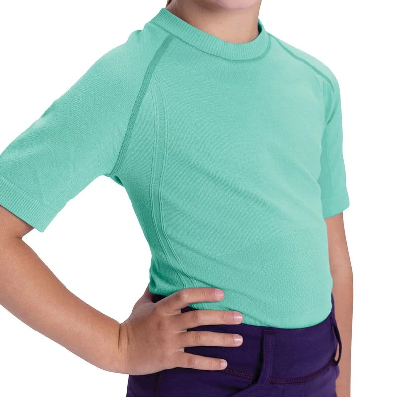 Romfh Kids' Seamless Short Sleeve Shirt - Mint 1 Romfh Kids' Seamless Short Sleeve Shirt - Mint