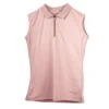 Shires Aubrion Kids' Poise Sleeveless Tech Polo - Rose