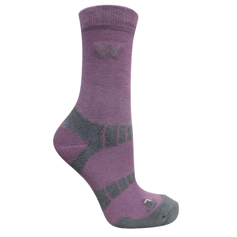 Woof Wear Short Bamboo Sock 2 Pairs - Heather/Grey 1 Woof Wear Short Bamboo Sock 2 Pairs - Heather/Grey