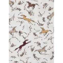 EQL Women's Daydream Gauze Tunic - Soft White Spring Fever -Horse Rider Wear 644630 800 800