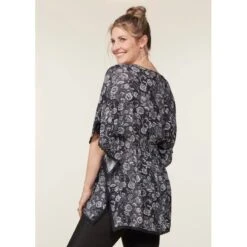 EQL Women's Daydream Gauze Tunic - Black Eq Lace -Horse Rider Wear 644735 800 800