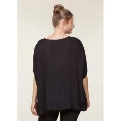 EQL Women's Embroidered EQ Stripe Top - Black 8 EQL Women's Embroidered EQ Stripe Top - Black -Horse Rider Wear 644785 800 800