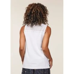 EQL Women's Bit Of Breeze Sleeveless Top - White -Horse Rider Wear 644923 800 800