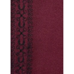 EQL Women's Embroidered EQ Stripe Top - Sangria 9 EQL Women's Embroidered EQ Stripe Top - Sangria -Horse Rider Wear 644968 800 800