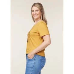 EQL Women's Graceful Horse T-Shirt - Dijon -Horse Rider Wear 645219 800 800