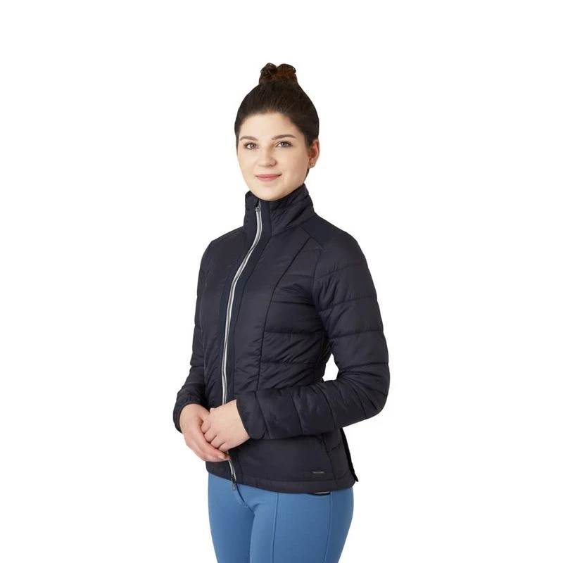 Horze Women's Cameron Hybrid Jacket - Dark Navy 1 Horze Women's Cameron Hybrid Jacket - Dark Navy