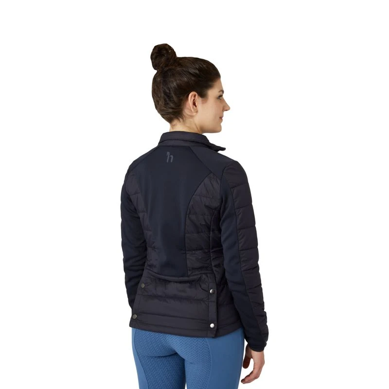 Horze Women's Cameron Hybrid Jacket - Dark Navy 2 Horze Women's Cameron Hybrid Jacket - Dark Navy - Image 2